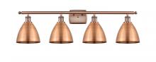 Innovations Lighting 516-4W-AC-MBD-75-AC - Bristol - 4 Light - 38 inch - Antique Copper - Bath Vanity Light
