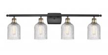 Innovations Lighting 516-4W-BAB-G559-5CL - Bridal Veil - 4 Light - 35 inch - Black Antique Brass - Bath Vanity Light