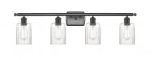 Innovations Lighting 516-4W-BK-G342 - Hadley - 4 Light - 35 inch - Matte Black - Bath Vanity Light