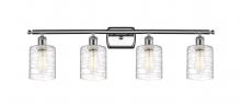 Innovations Lighting 516-4W-PC-G1113 - Cobbleskill - 4 Light - 35 inch - Polished Chrome - Bath Vanity Light