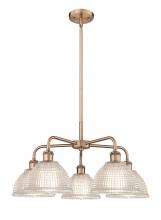 Innovations Lighting 516-5CR-AC-G422 - Arietta - 5 Light - 26 inch - Antique Copper - Chandelier