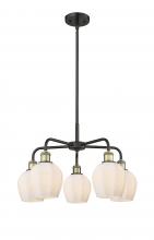 Innovations Lighting 516-5CR-BAB-G461-6 - Norfolk - 5 Light - 24 inch - Black Antique Brass - Chandelier