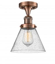 Innovations Lighting 517-1CH-AC-G44 - Cone - 1 Light - 8 inch - Antique Copper - Semi-Flush Mount