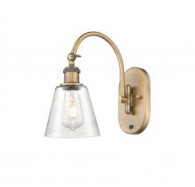 Innovations Lighting 518-1W-BB-G454 - Caton - 1 Light - 5 inch - Brushed Brass - Sconce