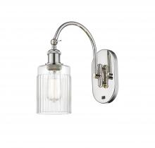 Innovations Lighting 518-1W-PN-G342 - Hadley - 1 Light - 5 inch - Polished Nickel - Sconce