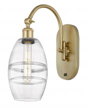 Innovations Lighting 518-1W-SG-G557-6CL - Vaz - 1 Light - 6 inch - Satin Gold - Sconce