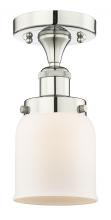 Innovations Lighting 616-1F-PN-G51 - Bell - 1 Light - 5 inch - Polished Nickel - Semi-Flush Mount