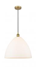 Innovations Lighting 616-1P-BB-GBD-161 - Bristol - 1 Light - 16 inch - Brushed Brass - Cord hung - Pendant