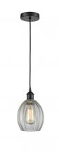 Innovations Lighting 616-1P-BK-G82 - Eaton - 1 Light - 6 inch - Matte Black - Cord hung - Mini Pendant