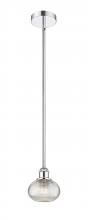 Innovations Lighting 616-1S-PC-G555-6CL - Ithaca - 1 Light - 6 inch - Polished Chrome - Stem hung - Mini Pendant