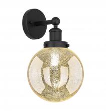 Innovations Lighting 616-1W-BK-G208-8 - Beacon - 1 Light - 8 inch - Matte Black - Sconce