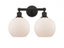 Innovations Lighting 616-2W-OB-G121-8 - Athens - 2 Light - 17 inch - Oil Rubbed Bronze - Bath Vanity Light