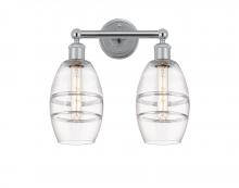 Innovations Lighting 616-2W-PC-G557-6CL - Vaz - 2 Light - 15 inch - Polished Chrome - Bath Vanity Light