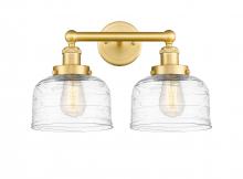 Innovations Lighting 616-2W-SG-G713 - Bell - 2 Light - 17 inch - Satin Gold - Bath Vanity Light