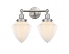 Innovations Lighting 616-2W-SN-G661-7 - Bullet - 2 Light - 15 inch - Brushed Satin Nickel - Bath Vanity Light