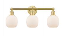 Innovations Lighting 616-3W-SG-G101 - Belfast - 3 Light - 24 inch - Satin Gold - Bath Vanity Light