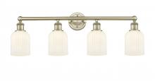 Innovations Lighting 616-4W-AB-G559-5GWH - Bridal Veil - 4 Light - 32 inch - Antique Brass - Bath Vanity Light