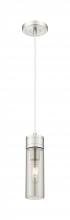 Innovations Lighting 617-1P-SN-G617-8SM - Boreas - 1 Light - 3 inch - Satin Nickel - Cord Hung - Mini Pendant