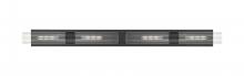 Innovations Lighting 617L-4W-BK-G617-11SDY - Boreas - 4 Light - 51 inch - Matte Black - Bath Vanity Light