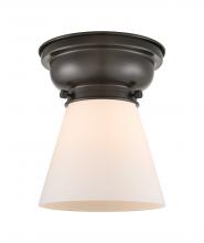 Innovations Lighting 623-1F-OB-G61 - Cone - 1 Light - 6 inch - Oil Rubbed Bronze - Flush Mount