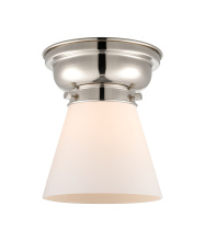 Innovations Lighting 623-1F-PN-G61 - Cone - 1 Light - 6 inch - Polished Nickel - Flush Mount