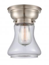 Innovations Lighting 623-1F-SN-G192 - Bellmont - 1 Light - 6 inch - Brushed Satin Nickel - Flush Mount