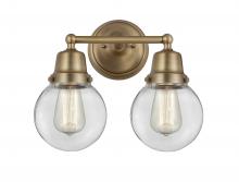 Innovations Lighting 623-2W-BB-G202-6 - Beacon - 2 Light - 14 inch - Brushed Brass - Bath Vanity Light