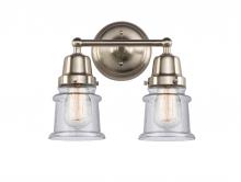 Innovations Lighting 623-2W-SN-G184S - Canton - 2 Light - 13 inch - Brushed Satin Nickel - Bath Vanity Light