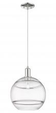 Innovations Lighting 716-1P-PN-G556-12CL - Rochester - 1 Light - 12 inch - Polished Nickel - Cord hung - Mini Pendant