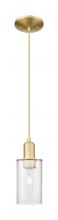 Innovations Lighting 716-1P-SG-G802 - Clymer - 1 Light - 4 inch - Satin Gold - Cord hung - Mini Pendant