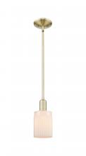 Innovations Lighting 716-1S-AB-G341 - Hadley - 1 Light - 5 inch - Antique Brass - Stem hung - Mini Pendant