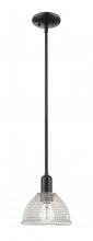 Innovations Lighting 716-1S-BK-G422 - Arietta - 1 Light - 8 inch - Matte Black - Stem hung - Mini Pendant