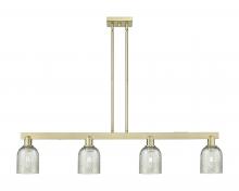 Innovations Lighting 716-4I-AB-G259 - Caledonia - 4 Light - 48 inch - Antique Brass - Stem hung - Island Light