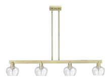 Innovations Lighting 716-4I-AB-G92 - Fenton - 4 Light - 49 inch - Antique Brass - Stem hung - Island Light