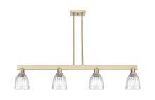 Innovations Lighting 716-4I-CB-G442 - Brookfield - 4 Light - 49 inch - Champagne Bronze - Stem hung - Island Light