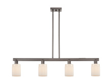 Innovations Lighting 716-4I-OB-G341 - Hadley - 4 Light - 47 inch - Oil Rubbed Bronze - Stem hung - Island Light