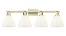 Innovations Lighting 716-4W-AB-GBD-751 - Bristol - 4 Light - 35 inch - Antique Brass - Bath Vanity Light