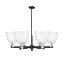 Innovations Lighting 716-6CR-BAB-GBD-94 - Bristol - 6 Light - 39 inch - Black Antique Brass - Stem hung - Chandelier