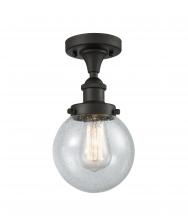 Innovations Lighting 916-1C-OB-G204-6 - Beacon - 1 Light - 6 inch - Oil Rubbed Bronze - Semi-Flush Mount