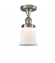 Innovations Lighting 916-1C-SN-G181S - Canton - 1 Light - 6 inch - Brushed Satin Nickel - Semi-Flush Mount