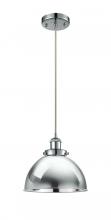 Innovations Lighting 916-1P-PC-MFD-10-PC - Derby - 1 Light - 10 inch - Polished Chrome - Cord hung - Mini Pendant