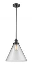 Innovations Lighting 916-1S-BK-G42-L - Cone - 1 Light - 12 inch - Matte Black - Mini Pendant