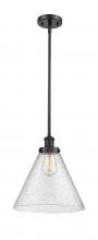 Innovations Lighting 916-1S-BK-G44-L - Cone - 1 Light - 12 inch - Matte Black - Mini Pendant