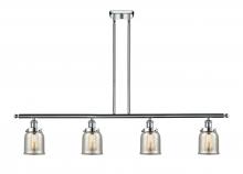 Innovations Lighting 916-4I-PC-G58 - Bell - 4 Light - 48 inch - Polished Chrome - Stem Hung - Island Light