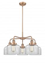 Innovations Lighting 916-5CR-AC-G72 - Cone - 5 Light - 26 inch - Antique Copper - Chandelier