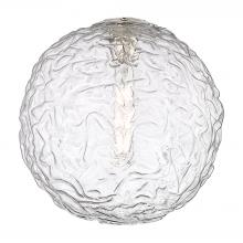 Innovations Lighting G320-12CL-PN - Barrington - 1 Light - 12 inch - Polished Nickel - Cord hung - Mini Pendant