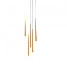 Modern Forms US Online PD-41705R-AB - Cascade Multilight Pendant Light