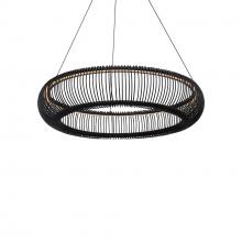 Modern Forms US Online PD-80528-30-BK - Lute Chandelier Light