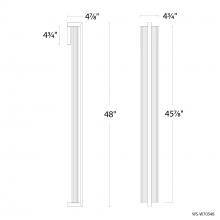 Modern Forms US Online WS-W70548-BK - Krimp Outdoor Wall Sconce Light