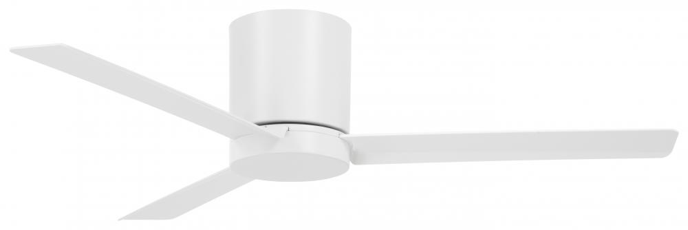 52" ROTO FLUSH HUGGER CEILING FAN W/LED LIGHT